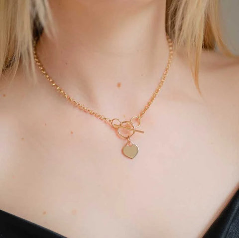 TBar Chain in 18ct gold plated