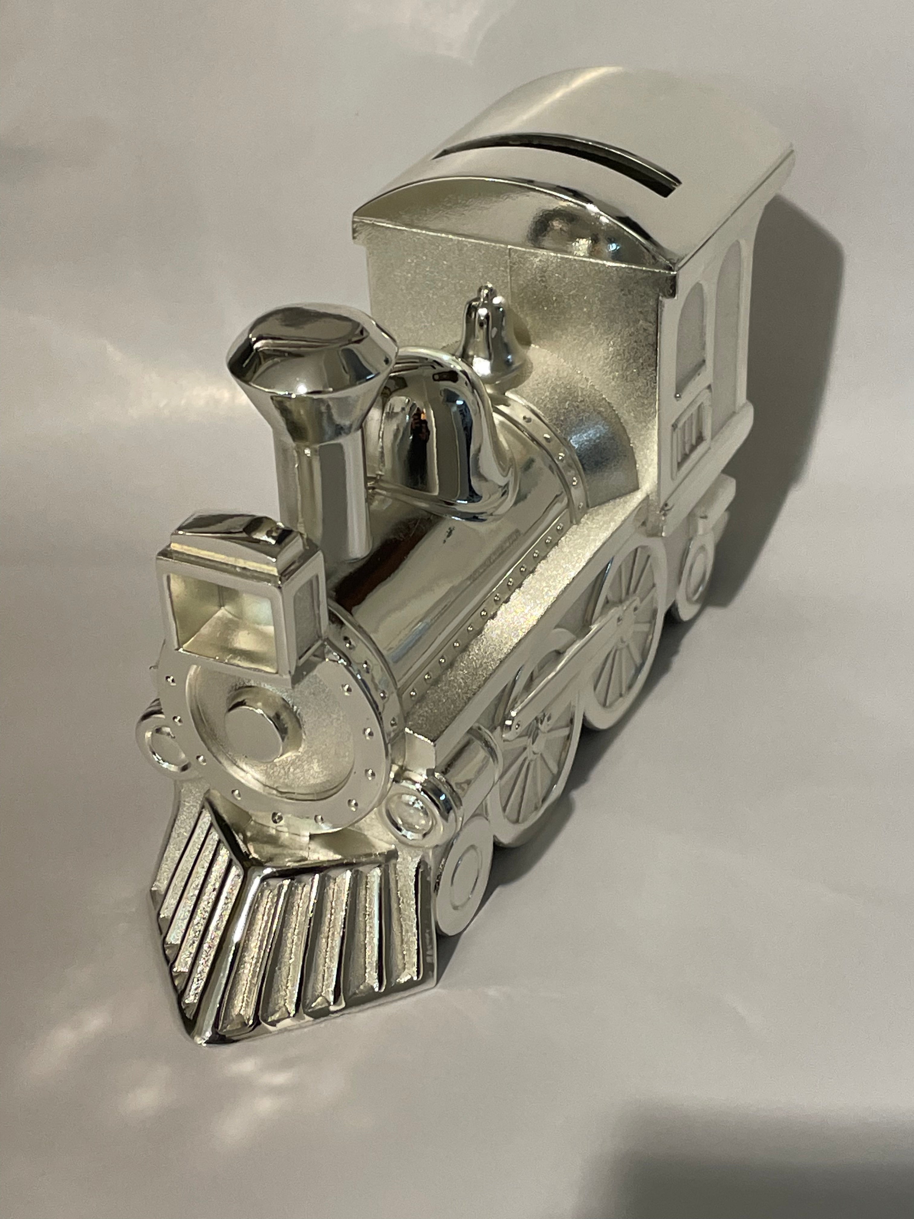 Christening Train Money Box – Barnes Jewellers