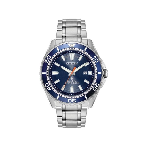 Gents Citizen Eco Drive Promaster Divers Blue Dial Watch