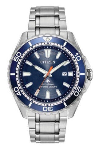 Gents Citizen Eco Drive Promaster Divers Blue Dial Watch