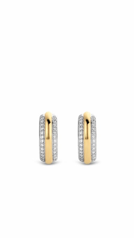 TI SENTO - Milano Gold Plated Earrings