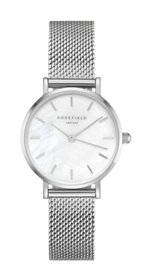 The Small Edit White Silver Watch